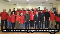 AKUT ve AFAD ortak çalışma konularını görüştü