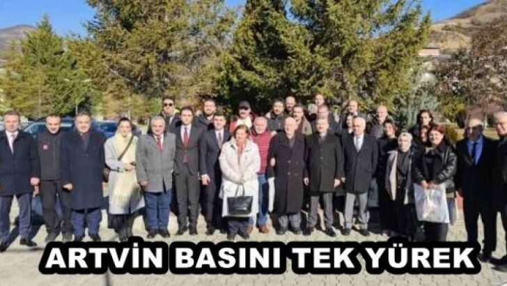 ARTVİN BASINI TEK YÜREK 