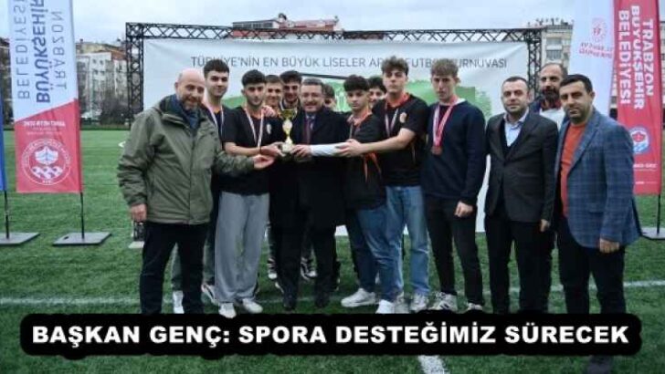 BAŞKAN GENÇ: SPORA DESTEĞİMİZ SÜRECEK