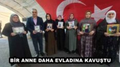 BİR ANNE DAHA EVLADINA KAVUŞTU 