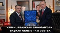 CUMHURBAŞKANI ERDOĞAN’DAN BAŞKAN GENÇ’E TAM DESTEK