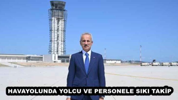 HAVAYOLUNDA YOLCU VE PERSONELE SIKI TAKİP 