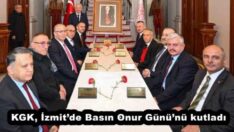 KGK, İzmit’de Basın Onur Günü’nü kutladı