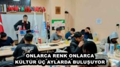 ONLARCA RENK ONLARCA KÜLTÜR ÜÇ AYLARDA BULUŞUYOR