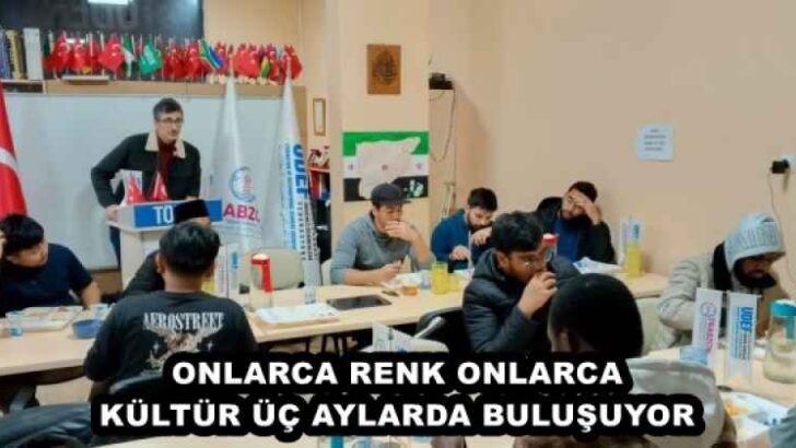 ONLARCA RENK ONLARCA KÜLTÜR ÜÇ AYLARDA BULUŞUYOR
