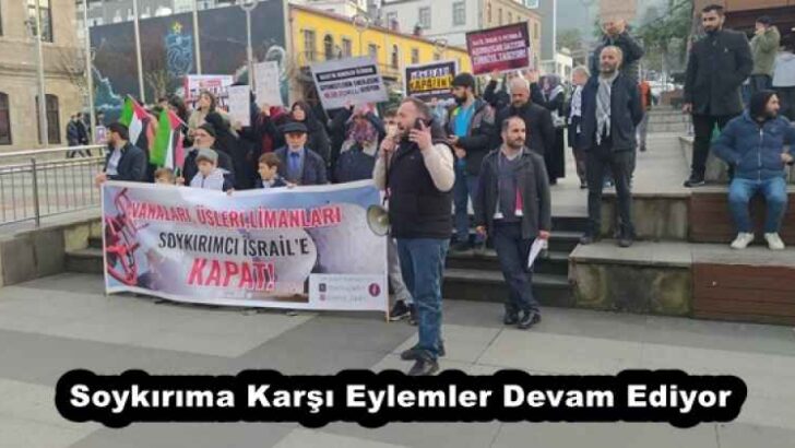  Soykırıma Karşı Eylemler Devam Ediyor