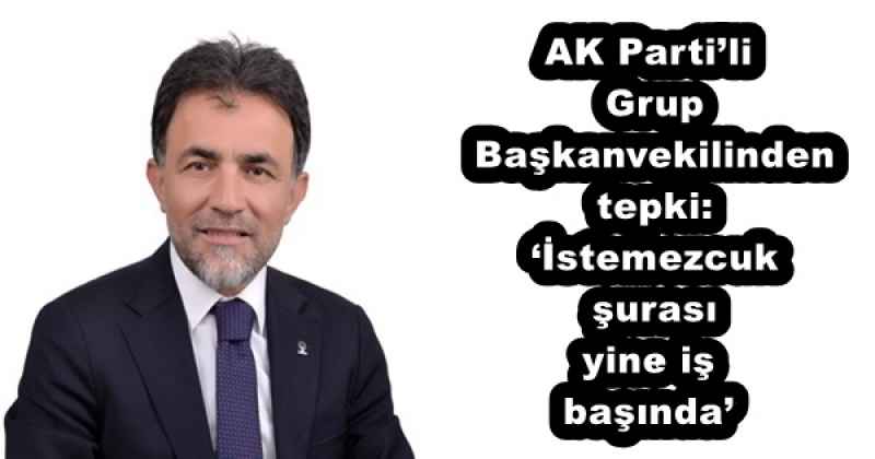 AK Parti’li Grup Başkanvekilinden tepki: ‘İstemezcuk şurası yine iş başında’