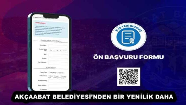 AKÇAABAT BELEDİYESİ’NDEN BİR YENİLİK DAHA