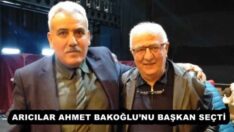 ARICILAR AHMET BAKOĞLU’NU BAŞKAN SEÇTİ