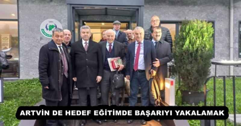ARTVİN DE HEDEF EĞİTİMDE BAŞARIYI YAKALAMAK
