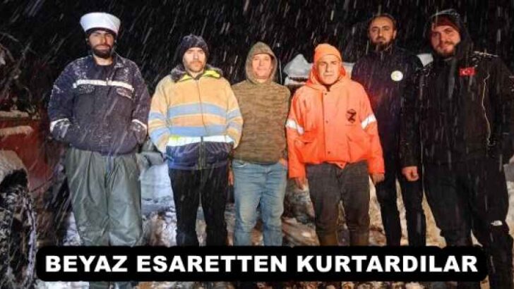 BEYAZ ESARETTEN KURTARDILAR