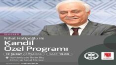BÜYÜKŞEHİR’DEN BERAT KANDİLİ’NE ÖZEL PROGRAM
