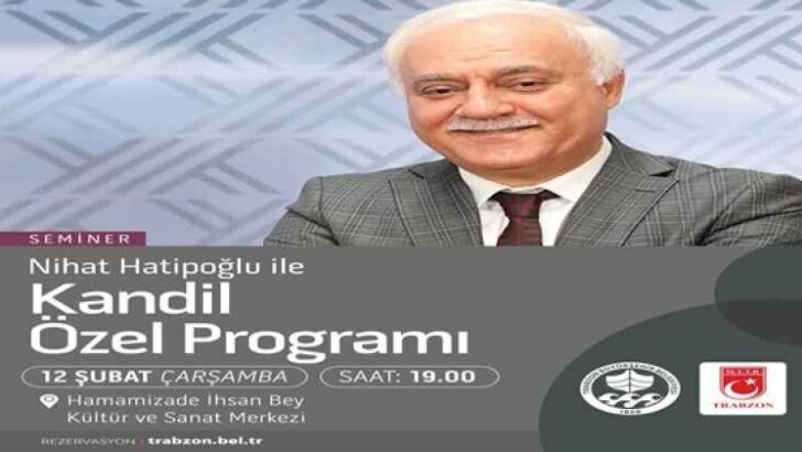 BÜYÜKŞEHİR’DEN BERAT KANDİLİ’NE ÖZEL PROGRAM