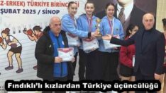 Fındıklı’lı kızlardan Türkiye üçüncülüğü