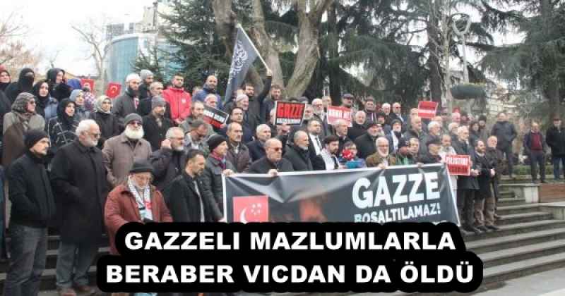 GAZZELI MAZLUMLARLA BERABER VICDAN DA ÖLDÜ
