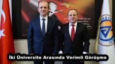 İki Üniversite Arasında Verimli Görüşme