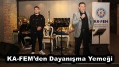 KA-FEM’den Dayanışma Yemeği