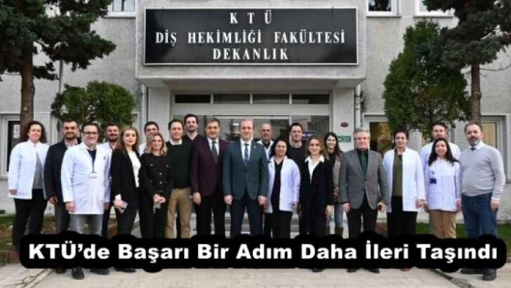 KTÜ’de Başarı Bir Adım Daha İleri Taşındı