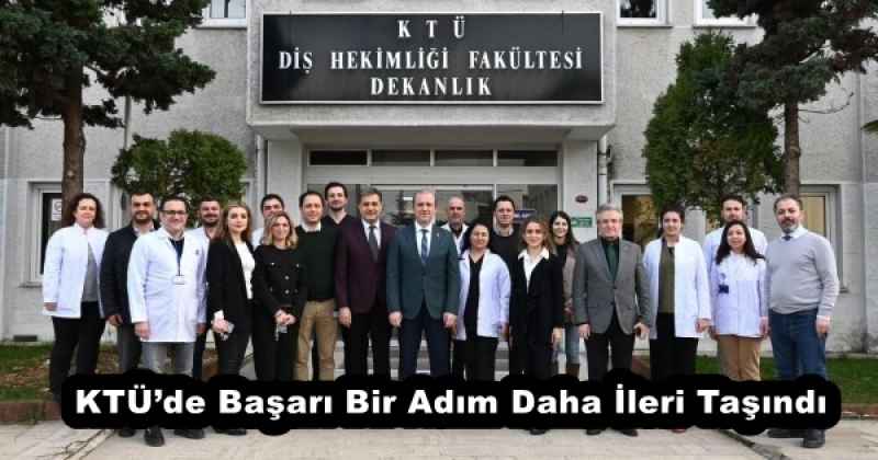 KTÜ’de Başarı Bir Adım Daha İleri Taşındı