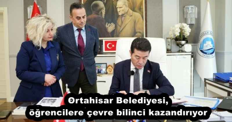 Ortahisar Belediyesi, öğrencilere çevre bilinci kazandırıyor
