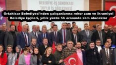 Ortahisar Belediyesi’nden çalışanlarına rekor zam ve ikramiye! Belediye işçileri, yıllık yüzde 56 oranında zam alacaklar