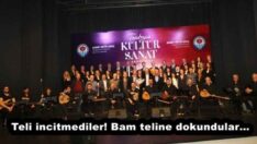 Teli incitmediler! Bam teline dokundular…