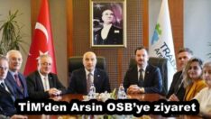 TİM’den Arsin OSB’ye ziyaret
