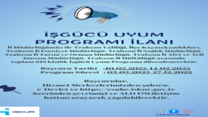 Trabzon’da 1.000 kişilik İşgücü Uyum Programı Düzenleniyor
