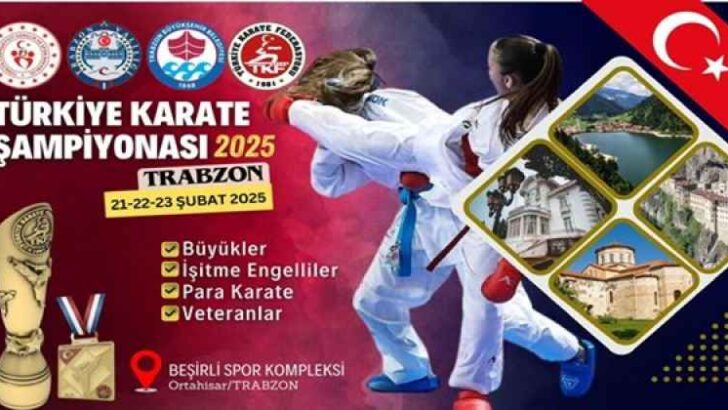 Trabzon’da Karate Şöleni Başlıyor!
