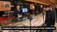 TRAMAR’A VATANDAŞLARIN YOĞUN İLGİSİ SÜRÜYOR 