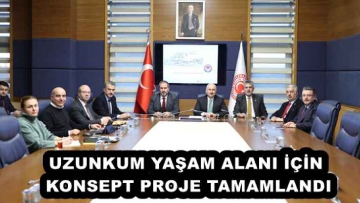 UZUNKUM YAŞAM ALANI İÇİN KONSEPT PROJE TAMAMLANDI