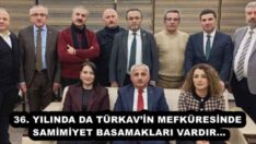 36. YILINDA DA TÜRKAV’İN MEFKÜRESİNDE SAMİMİYET BASAMAKLARI VARDIR…