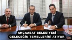 AKÇAABAT BELEDİYESİ GELECEĞİN TEMELLERİNİ ATIYOR