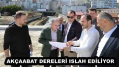 AKÇAABAT DERELERİ ISLAH EDİLİYOR