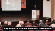 Akçaabat’ta Arıcılık Semineri Düzenlendi