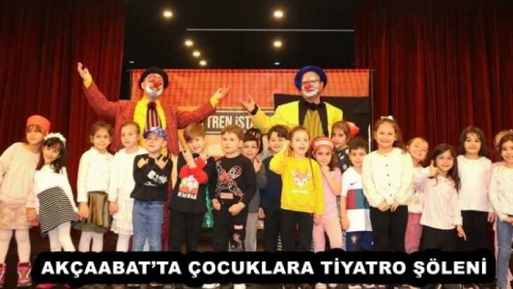 AKÇAABAT’TA ÇOCUKLARA TİYATRO ŞÖLENİ