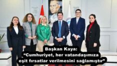 Başkan Kaya: “Cumhuriyet, her vatandaşımıza eşit fırsatlar verilmesini sağlamıştır”