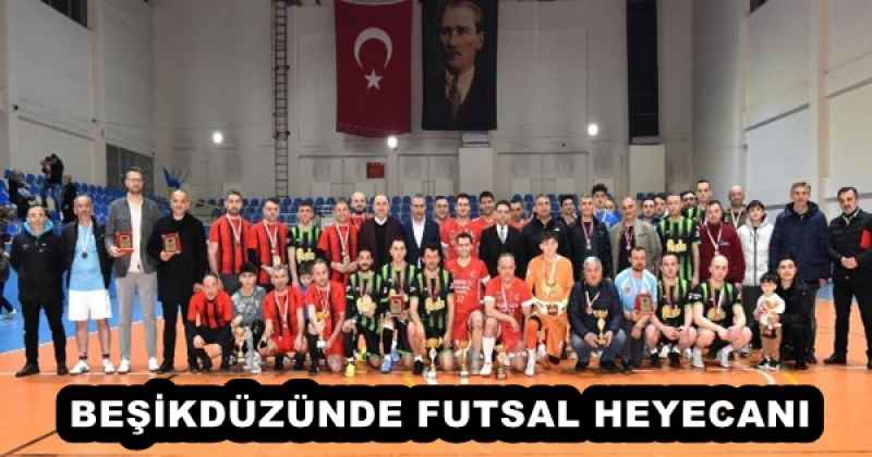 BEŞİKDÜZÜNDE FUTSAL HEYECANI