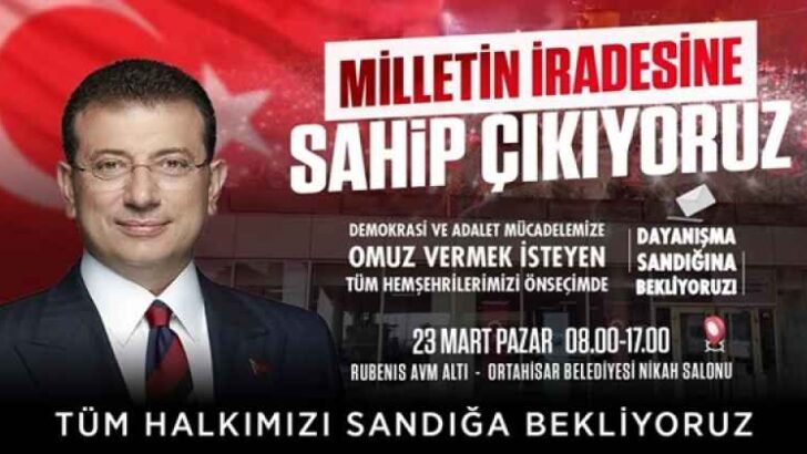 CHP ÖN SEÇİM 23.03.2025