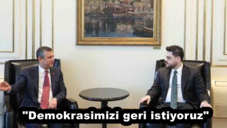 “Demokrasimizi geri istiyoruz”