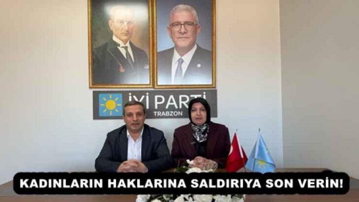 KADINLARIN HAKLARINA SALDIRIYA SON VERİN!