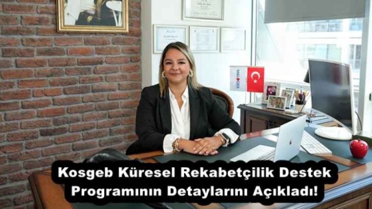 Kosgeb Küresel Rekabetçilik Destek Programının Detaylarını Açıkladı! 