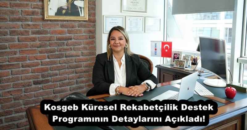 Kosgeb Küresel Rekabetçilik Destek Programının Detaylarını Açıkladı! 