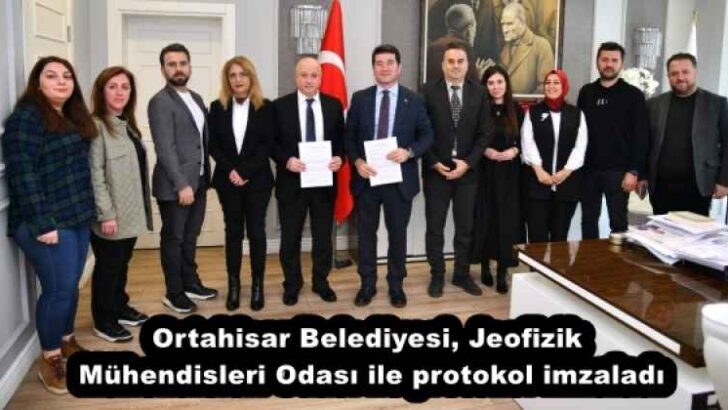 Ortahisar Belediyesi, Jeofizik Mühendisleri Odası ile protokol imzaladı