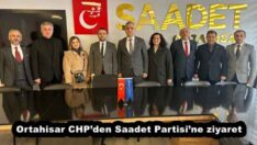 Ortahisar CHP’den Saadet Partisi’ne ziyaret