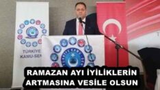 RAMAZAN AYI İYİLİKLERİN ARTMASINA VESİLE OLSUN