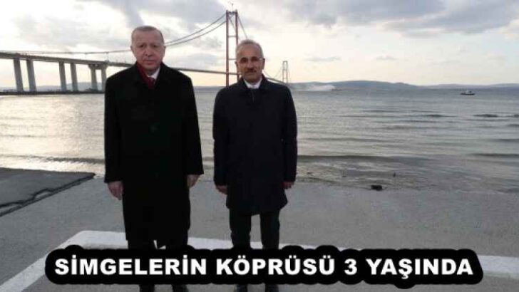 SİMGELERİN KÖPRÜSÜ 3 YAŞINDA
