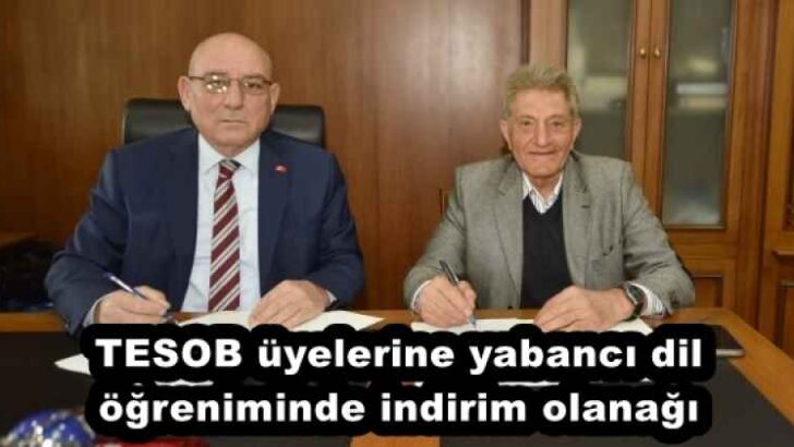 TESOB üyelerine yabancı dil öğreniminde indirim olanağı