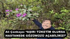Ali Çankaya: “AŞIRI TÜKETİM OLURSA HASTANEDE GÖZÜMÜZÜ AÇABİLİRİZ!”