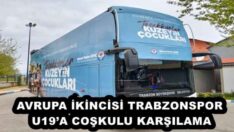 AVRUPA İKİNCİSİ TRABZONSPOR U19’A COŞKULU KARŞILAMA